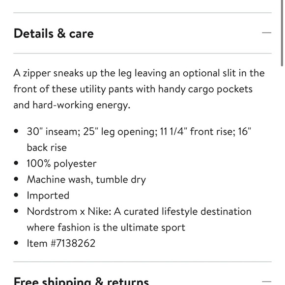 Jordan Zip Front High Waist Utility Pants - Picture 3 of 13